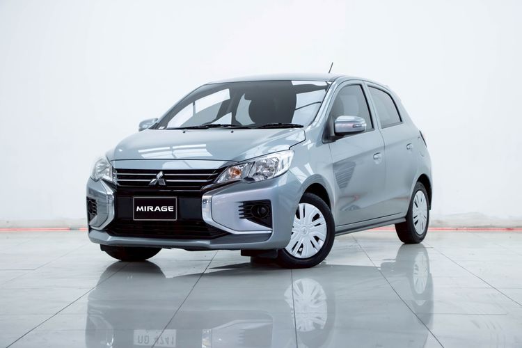รถ Mitsubishi Mirage 1.2 GLX สี เทา
