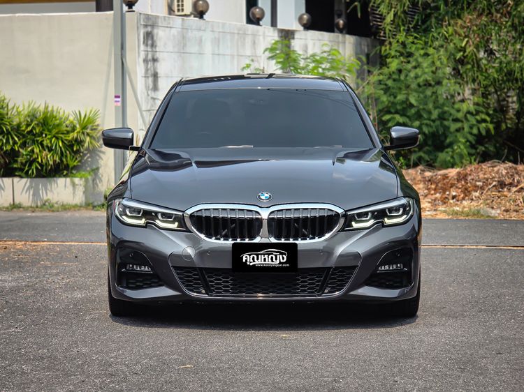BMW Series 3 2020 320d Sedan ดีเซล ไม่ติดแก๊ส เกียร์อัตโนมัติ เทา รูปที่ 3