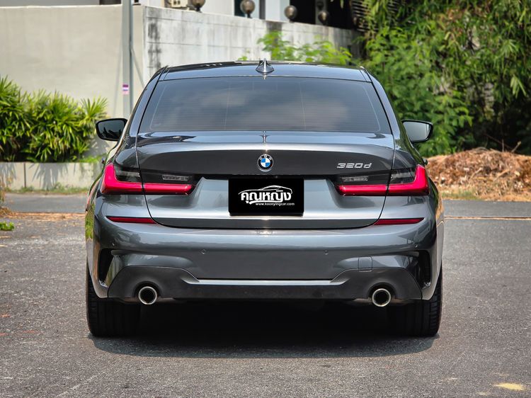 BMW Series 3 2020 320d Sedan ดีเซล ไม่ติดแก๊ส เกียร์อัตโนมัติ เทา รูปที่ 4