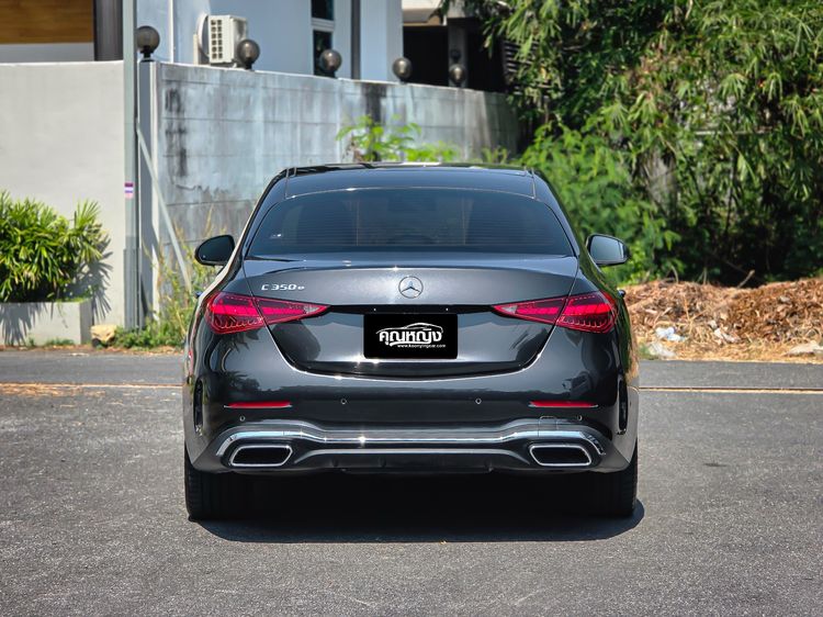 Mercedes-Benz C-Class 2023 C350e Sedan ปลั๊กอินไฮบริด (PHEV) ไม่ติดแก๊ส เกียร์อัตโนมัติ เทา รูปที่ 4