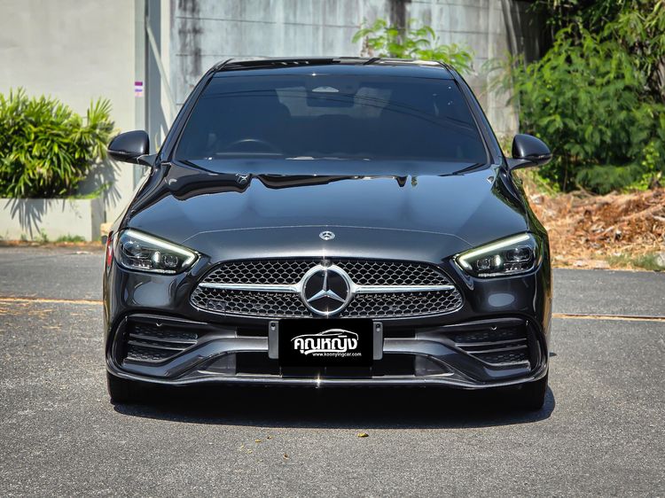 Mercedes-Benz C-Class 2023 C350e Sedan ปลั๊กอินไฮบริด (PHEV) ไม่ติดแก๊ส เกียร์อัตโนมัติ เทา รูปที่ 3