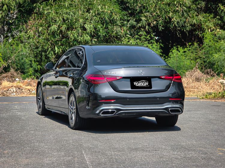 Mercedes-Benz C-Class 2023 C350e Sedan ปลั๊กอินไฮบริด (PHEV) ไม่ติดแก๊ส เกียร์อัตโนมัติ เทา รูปที่ 2