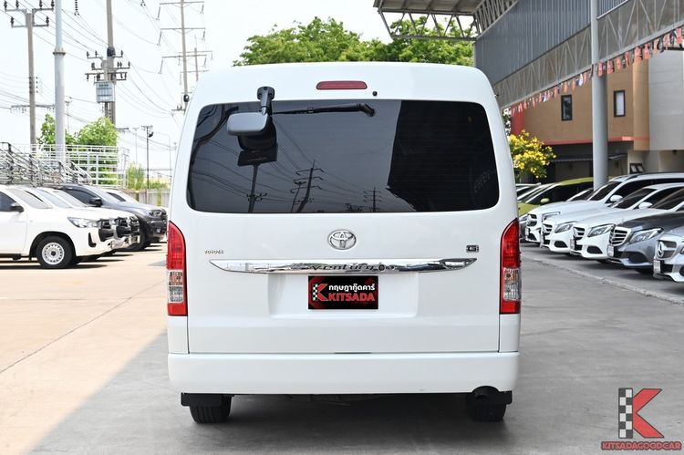 Toyota Ventury 2017 3.0 G Van ดีเซล ไม่ติดแก๊ส เกียร์อัตโนมัติ ขาว รูปที่ 4