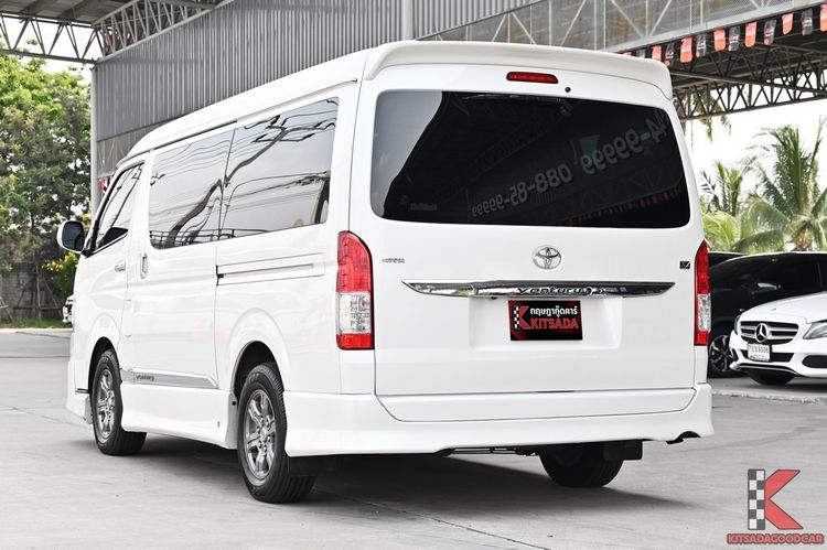 Toyota Ventury 2019 3.0 V Van ดีเซล ไม่ติดแก๊ส เกียร์อัตโนมัติ ขาว รูปที่ 3