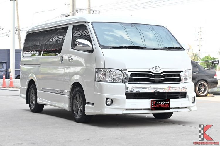 Toyota Ventury 3.0 V ปี 2019 รถตู้ดีเซลมือสองรุ่นท็อปสภาพสวยประวัติดีเช็คศูนย์ตลอดพร้อมใช้ (รหัสสินค้า BFHE)