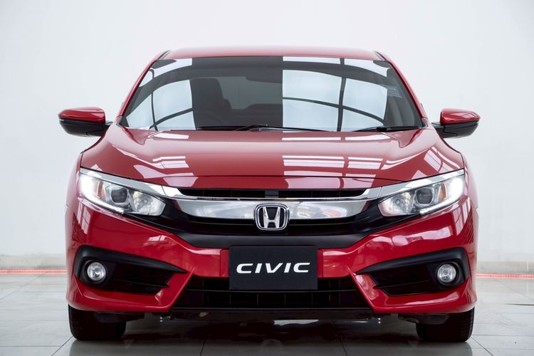 Honda Civic 2018 1.8 EL i-VTEC Sedan เบนซิน ไม่ติดแก๊ส เกียร์อัตโนมัติ แดง รูปที่ 4