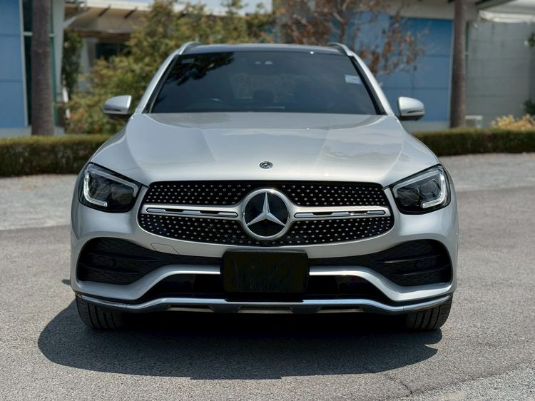 Mercedes-Benz GLC-Class 2020 GLC220d Utility-car ดีเซล ไม่ติดแก๊ส เกียร์อัตโนมัติ เทา รูปที่ 3
