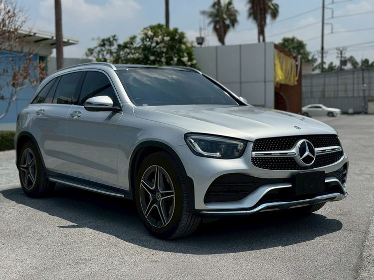 Mercedes-Benz GLC-Class 2020 GLC220d Utility-car ดีเซล ไม่ติดแก๊ส เกียร์อัตโนมัติ เทา