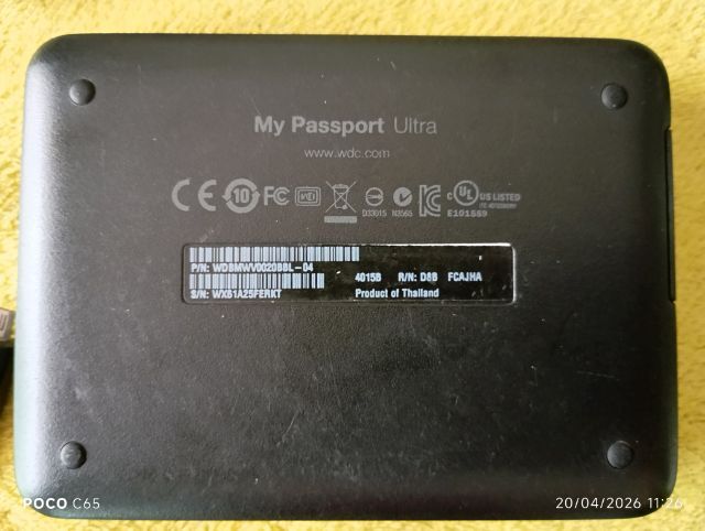WD hdd ext 2tb my passport usb 3.0 รูปที่ 4
