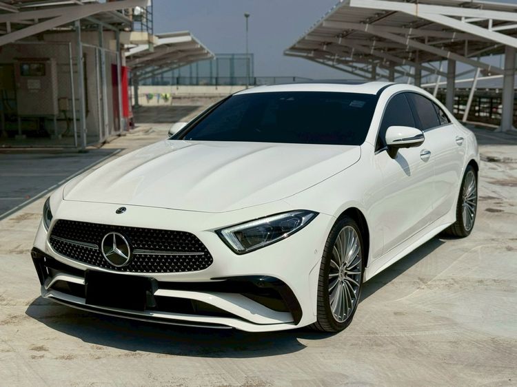 รถ Mercedes-Benz CLS-Class CLS220 D AMG สี ขาว