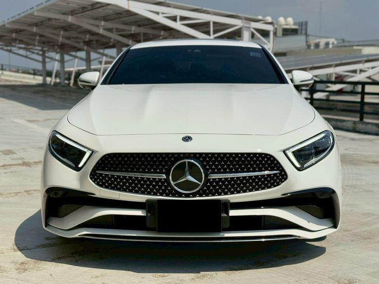 Mercedes-Benz CLS-Class 2022 CLS220 D AMG Sedan ดีเซล ไม่ติดแก๊ส เกียร์อัตโนมัติ ขาว รูปที่ 3