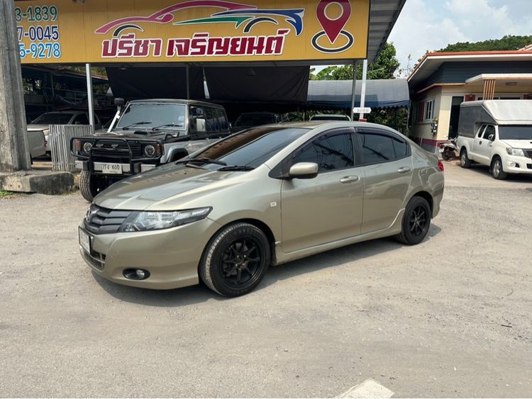 Honda City 2009 1.5 S Sedan เบนซิน ไม่ติดแก๊ส เกียร์อัตโนมัติ น้ำตาล รูปที่ 2
