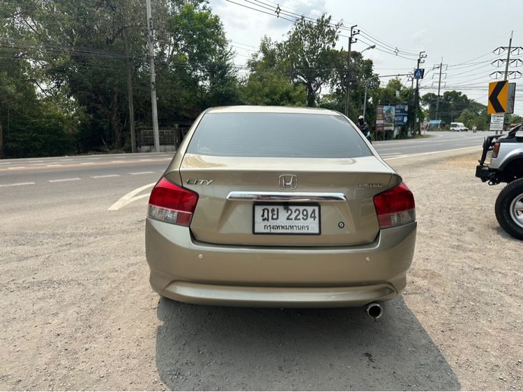Honda City 2009 1.5 S Sedan เบนซิน ไม่ติดแก๊ส เกียร์อัตโนมัติ น้ำตาล รูปที่ 4