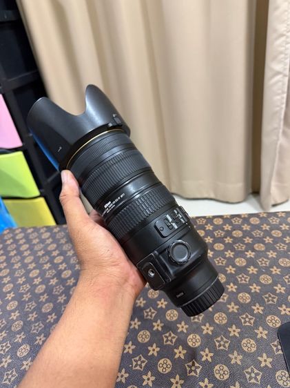 เลนส์ Nikon AF-S 70-200mm F2.8G ED VR II ไม่ฝ้า ไม่รา ใช้งานปกติ โฟกัสลื่น สอบถามได้ครับ  รูปที่ 3