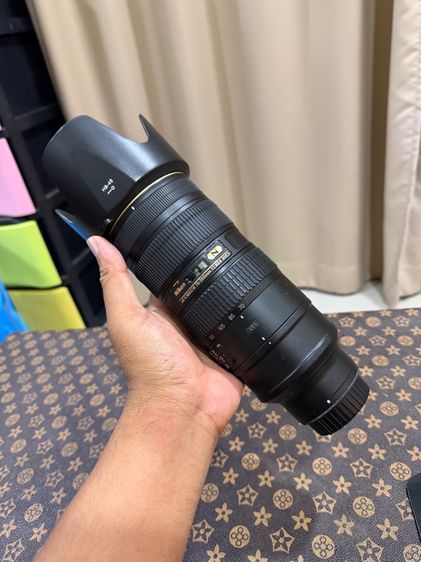เลนส์ Nikon AF-S 70-200mm F2.8G ED VR II ไม่ฝ้า ไม่รา ใช้งานปกติ โฟกัสลื่น สอบถามได้ครับ  รูปที่ 2