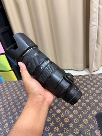 เลนส์ Nikon AF-S 70-200mm F2.8G ED VR II ไม่ฝ้า ไม่รา ใช้งานปกติ โฟกัสลื่น สอบถามได้ครับ  รูปที่ 4