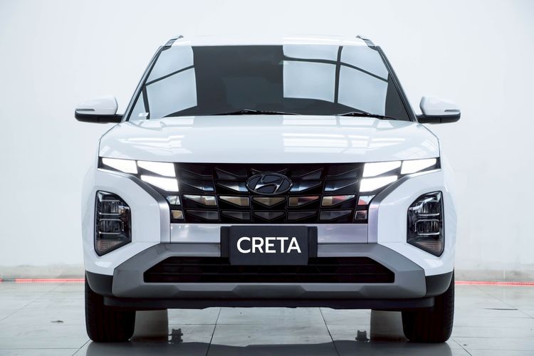 Hyundai Creta 2022 1.5 SEL Utility-car เบนซิน ไม่ติดแก๊ส เกียร์อัตโนมัติ ขาว รูปที่ 4