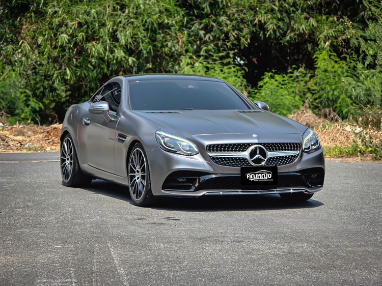 Mercedes-Benz SLC-Class 2016 SLC300 Sedan เบนซิน ไม่ติดแก๊ส เกียร์อัตโนมัติ เทา รูปที่ 3