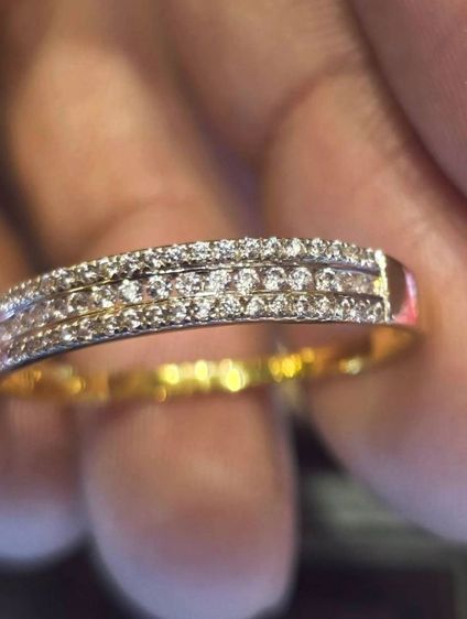 แหวนเพชรแท้ทอง 90 รูปที่ 3