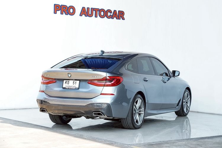 BMW Series 6 2021 630d Sedan ดีเซล ไม่ติดแก๊ส เกียร์อัตโนมัติ เทา รูปที่ 3