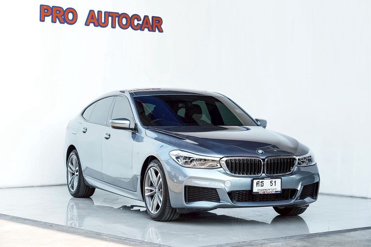 BMW Series 6 2021 630d Sedan ดีเซล ไม่ติดแก๊ส เกียร์อัตโนมัติ เทา รูปที่ 2