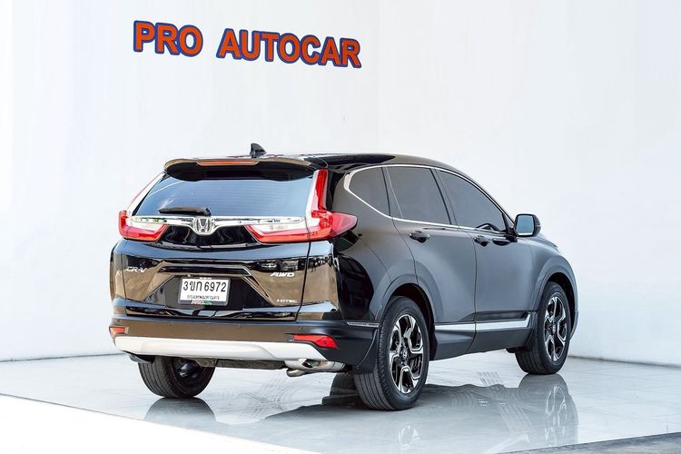 Honda CR-V 2017 1.6 DT EL 4WD Utility-car ดีเซล ไม่ติดแก๊ส เกียร์อัตโนมัติ ดำ รูปที่ 3