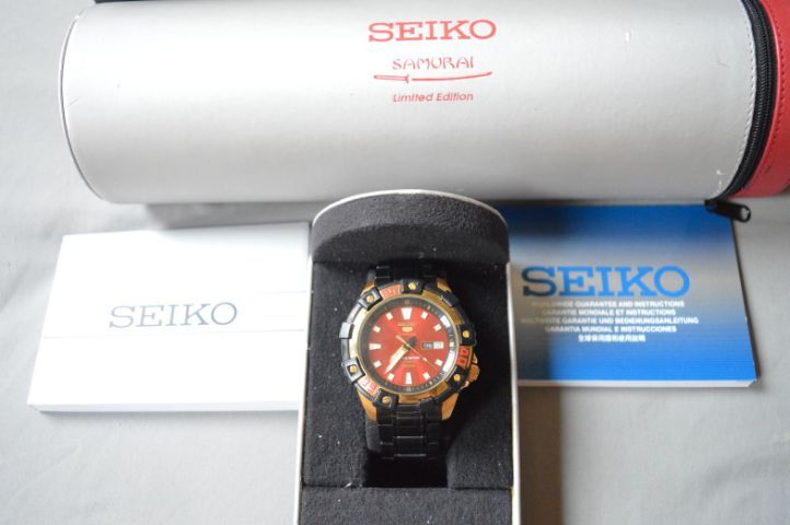  Seiko Samurai Limited Edition 
