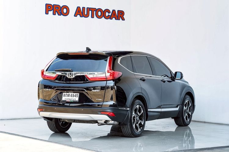 Honda CR-V 2019 2.4 EL 4WD Utility-car เบนซิน ไม่ติดแก๊ส เกียร์อัตโนมัติ ดำ รูปที่ 3