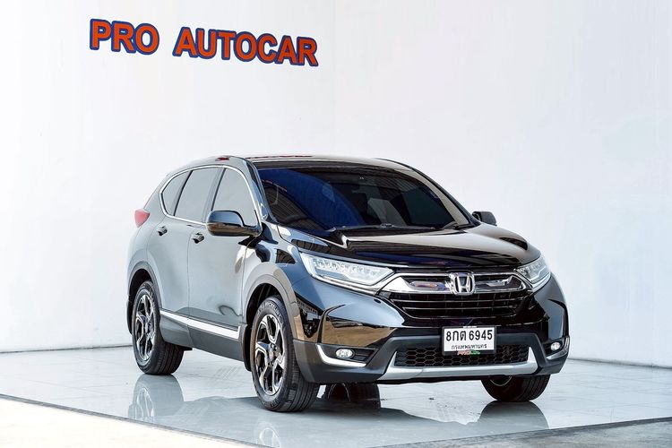 Honda CR-V 2019 2.4 EL 4WD Utility-car เบนซิน ไม่ติดแก๊ส เกียร์อัตโนมัติ ดำ รูปที่ 2