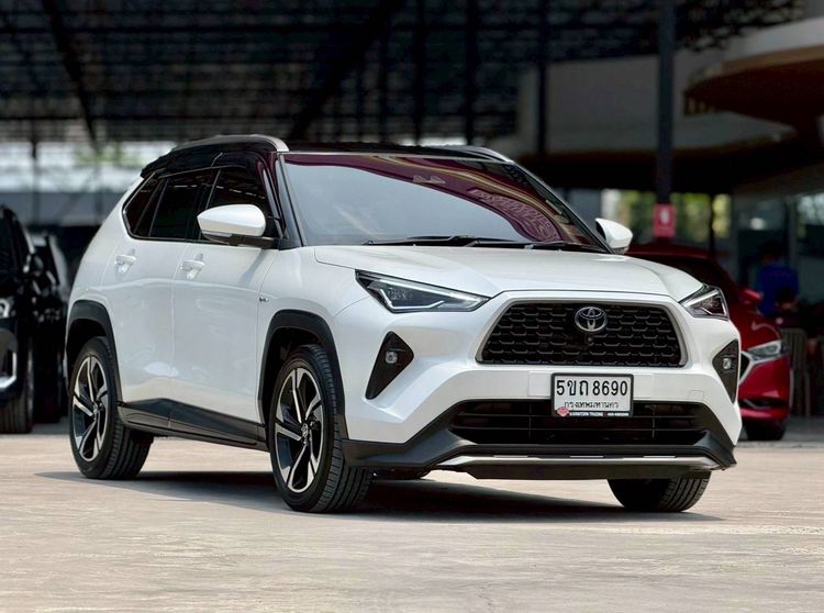 Toyota Yaris 2024 1.5 G Utility-car เบนซิน ไม่ติดแก๊ส เกียร์อัตโนมัติ ขาว รูปที่ 2