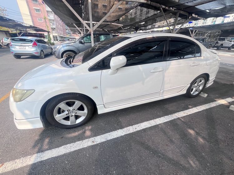 Honda Civic 2007 1.8 EL i-VTEC Sedan เบนซิน LPG เกียร์อัตโนมัติ ขาว รูปที่ 2