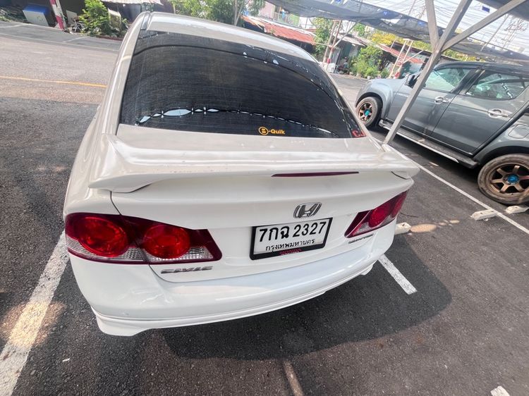 Honda Civic 2007 1.8 EL i-VTEC Sedan เบนซิน LPG เกียร์อัตโนมัติ ขาว รูปที่ 3