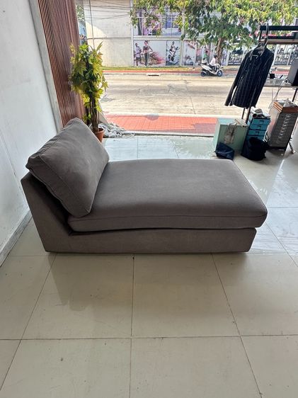 โซฟาเดย์เบด แบรนด์ IKEA รุ่น KIVIK เบาะผ้าสีเทา รูปที่ 4