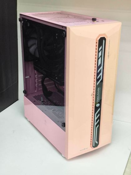 คอมเกมมิ่ง i3-10100 Gen10 RX580 8GB RAM16GB SSD256 HDD1TB เคสชมพู RGB พร้อมเล่น รูปที่ 4