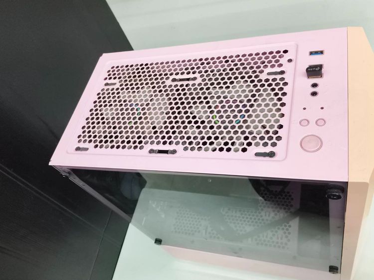 คอมเกมมิ่ง i3-10100 Gen10 RX580 8GB RAM16GB SSD256 HDD1TB เคสชมพู RGB พร้อมเล่น รูปที่ 6