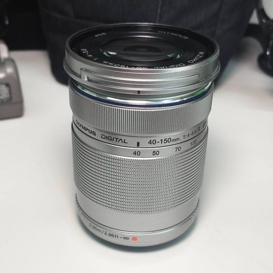 เลนส์Olympus M.Zuiko 40-150mm f4-5.6 R เลนส์ซูมไกล ถ่ายละลายหลังสวย มีฟิลเตอร์ พร้อมใช้งาน รูปที่ 2