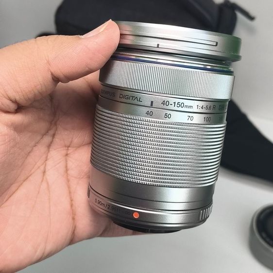เลนส์Olympus M.Zuiko 40-150mm f4-5.6 R เลนส์ซูมไกล ถ่ายละลายหลังสวย มีฟิลเตอร์ พร้อมใช้งาน รูปที่ 3