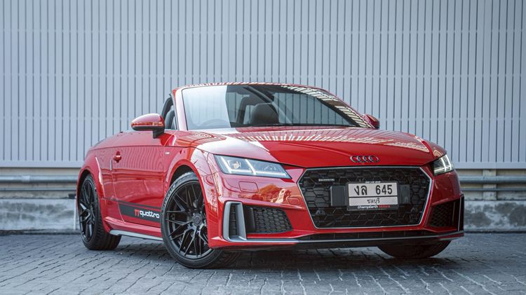 Audi Audi TT  2019 2.0 TFSI Quattro S Line 4WD Sedan เบนซิน ไม่ติดแก๊ส เกียร์อัตโนมัติ แดง