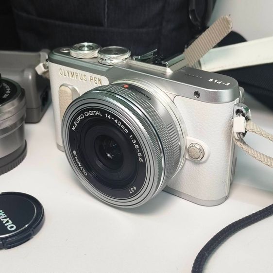 Olympus PEN E-PL8 + เลนส์ 14-42mm สีขาว สภาพสวย ถ่ายคาเฟ่สวยมาก พร้อมใช้งาน รูปที่ 8