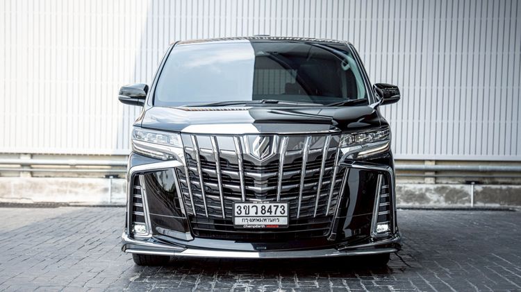 Toyota Alphard 2023 2.5 S C-Package Van เบนซิน ไม่ติดแก๊ส เกียร์อัตโนมัติ ดำ รูปที่ 2