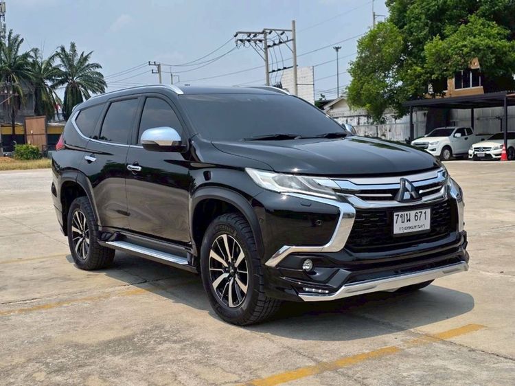 Mitsubishi Pajero Sport 2018 2.4 GT Premium 4WD ดีเซล เกียร์อัตโนมัติ ดำ รูปที่ 3