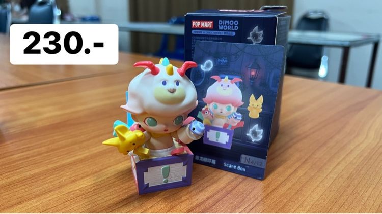 ฟิกเกอร์ โมเดล DIMOO Pop Mart ของแท้100เปอร์เซ็น รูปที่ 7
