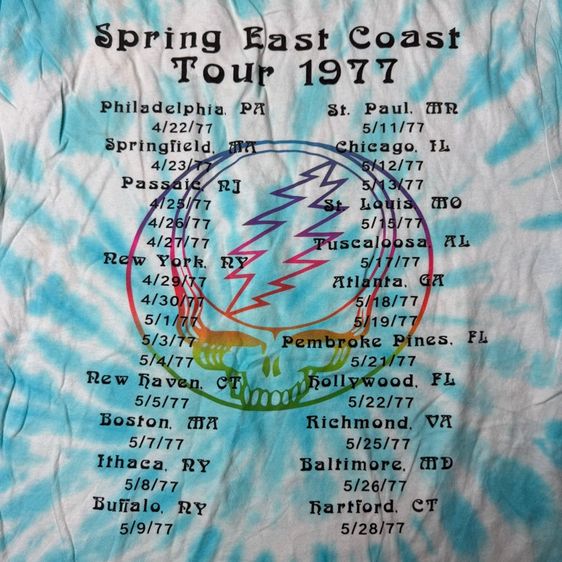 เสื้อยืด Grateful​ Dead Size M รูปที่ 6
