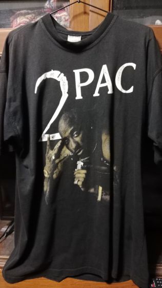 เสื้อวง2pacเสื้อยุโรป ลายหายากวินเทจมีตะเข็บข้างสอบถามได้ครับดูรูปเพิ่มเติมได้ครับ รูปที่ 5