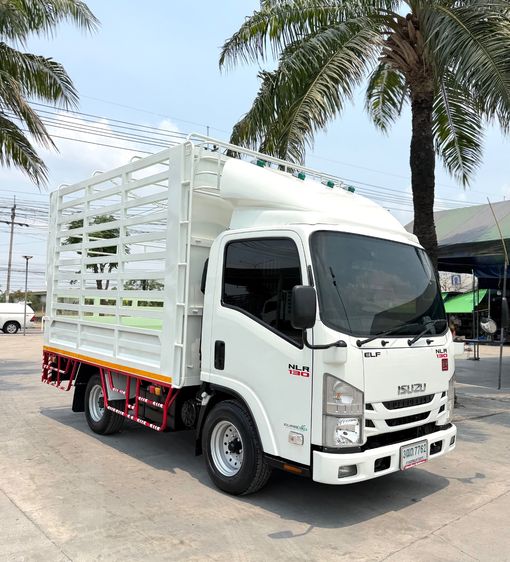 รถ ISUZU NLR 130 แรง ปี 2565  รถห้างแท้  (4 ล้อไม่ติดเวลา) กะบะคอกสูง ยาว 3.30  กว้าง 1.90 ม. รูปที่ 2