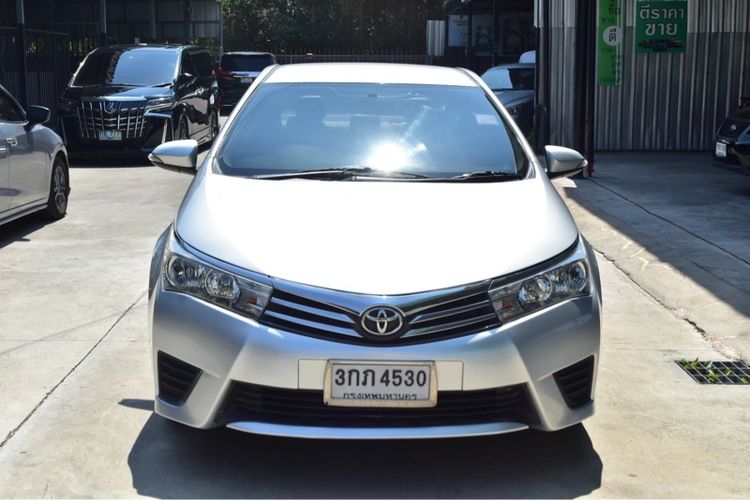 Toyota Altis 2014 1.6 G Sedan เบนซิน ไม่ติดแก๊ส เกียร์อัตโนมัติ เทา รูปที่ 2