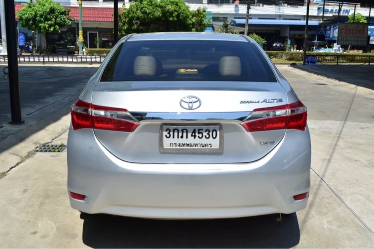 Toyota Altis 2014 1.6 G Sedan เบนซิน ไม่ติดแก๊ส เกียร์อัตโนมัติ เทา รูปที่ 3