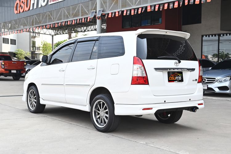 Toyota Innova 2012 2.0 V Utility-car เบนซิน ไม่ติดแก๊ส เกียร์อัตโนมัติ ขาว รูปที่ 3