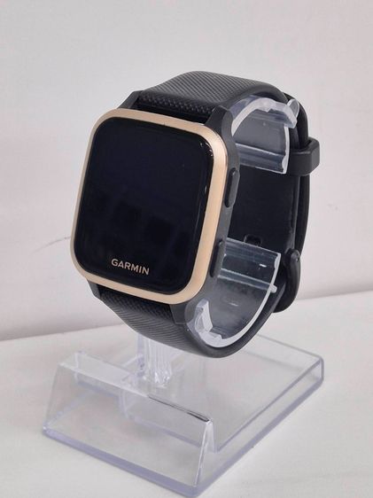 ยาง ดำ Garmin Venu Sq Music GPS นาฬิกาออกกําลังกาย ฟังเพลงได้ในตัว แบรนด์แท้