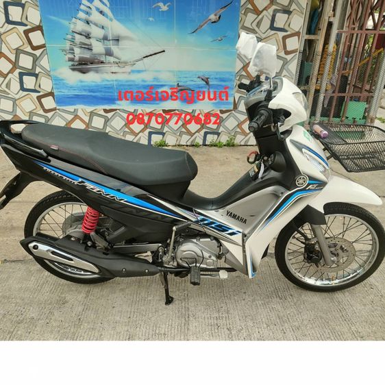 🛵ยังไงก็ขาย Finn ปี 61 เครื่องดี สีสวย สตาร์ทมือ เล่มชุดโอนครบ+เปลี่ยนถ่ายน้ำมันเครื่องฟรี ส่งฟรี30 ก.ม รูปที่ 3